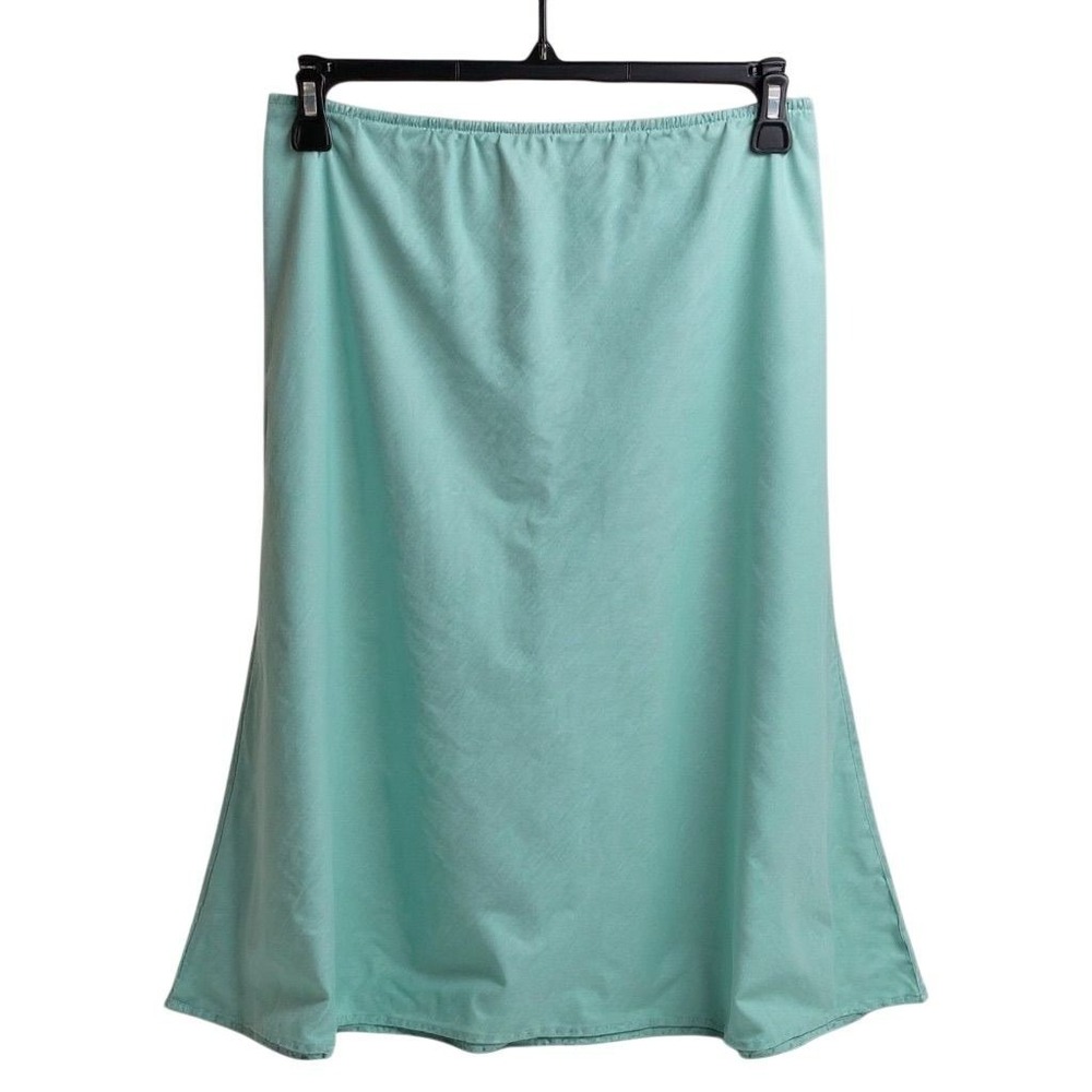 Eileen Fisher Women's MEDIUM‎ Blue Midi Pencil Skirt - CJ